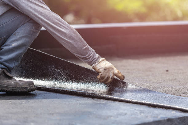 Professional Waterproofing technician working in Buchanan, MI